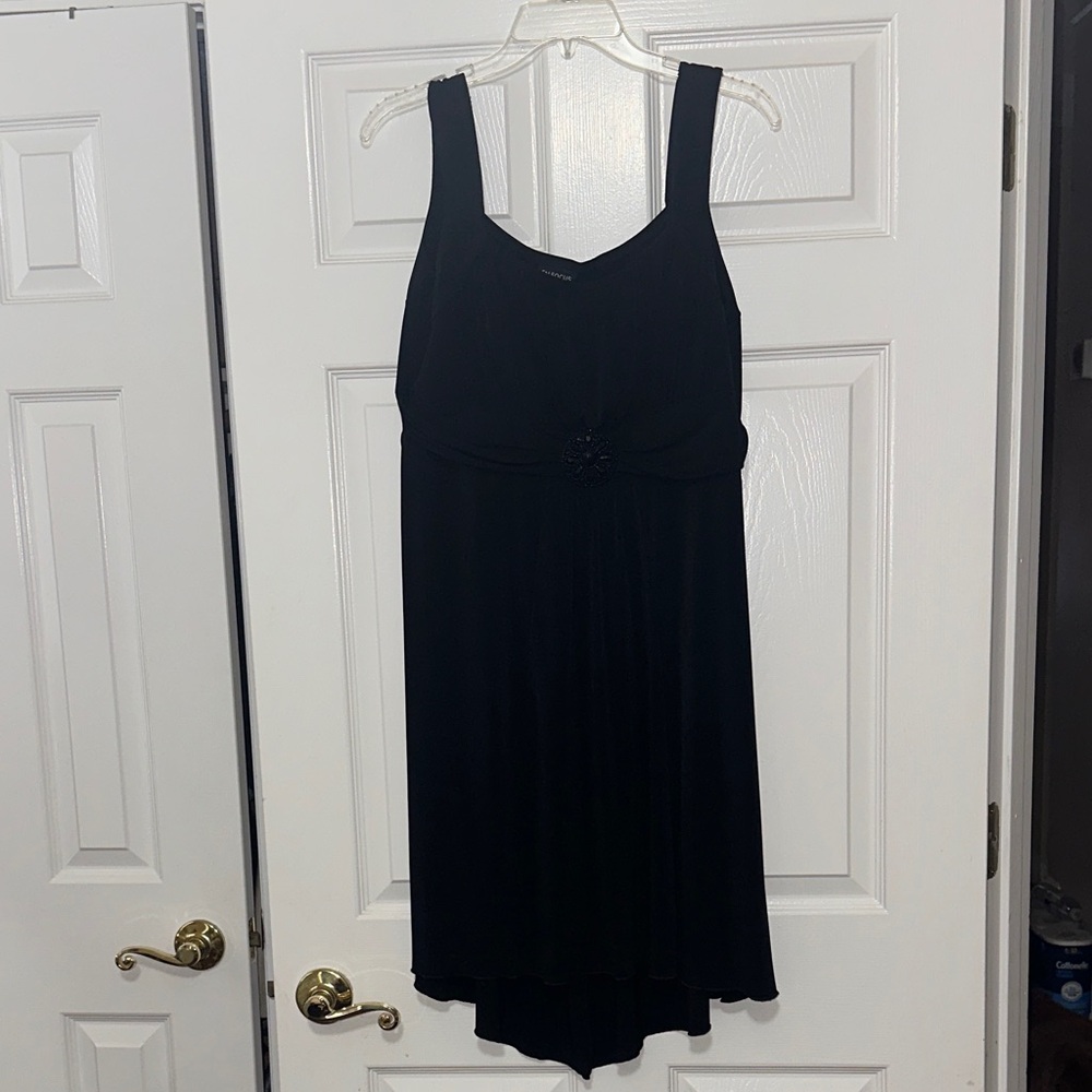 Enfocus Studio Black High Low Dress